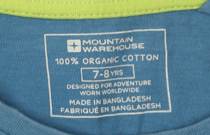 Mountain Warehouse Boys Blue Graphic Print T-Shirt, 7-8 Years