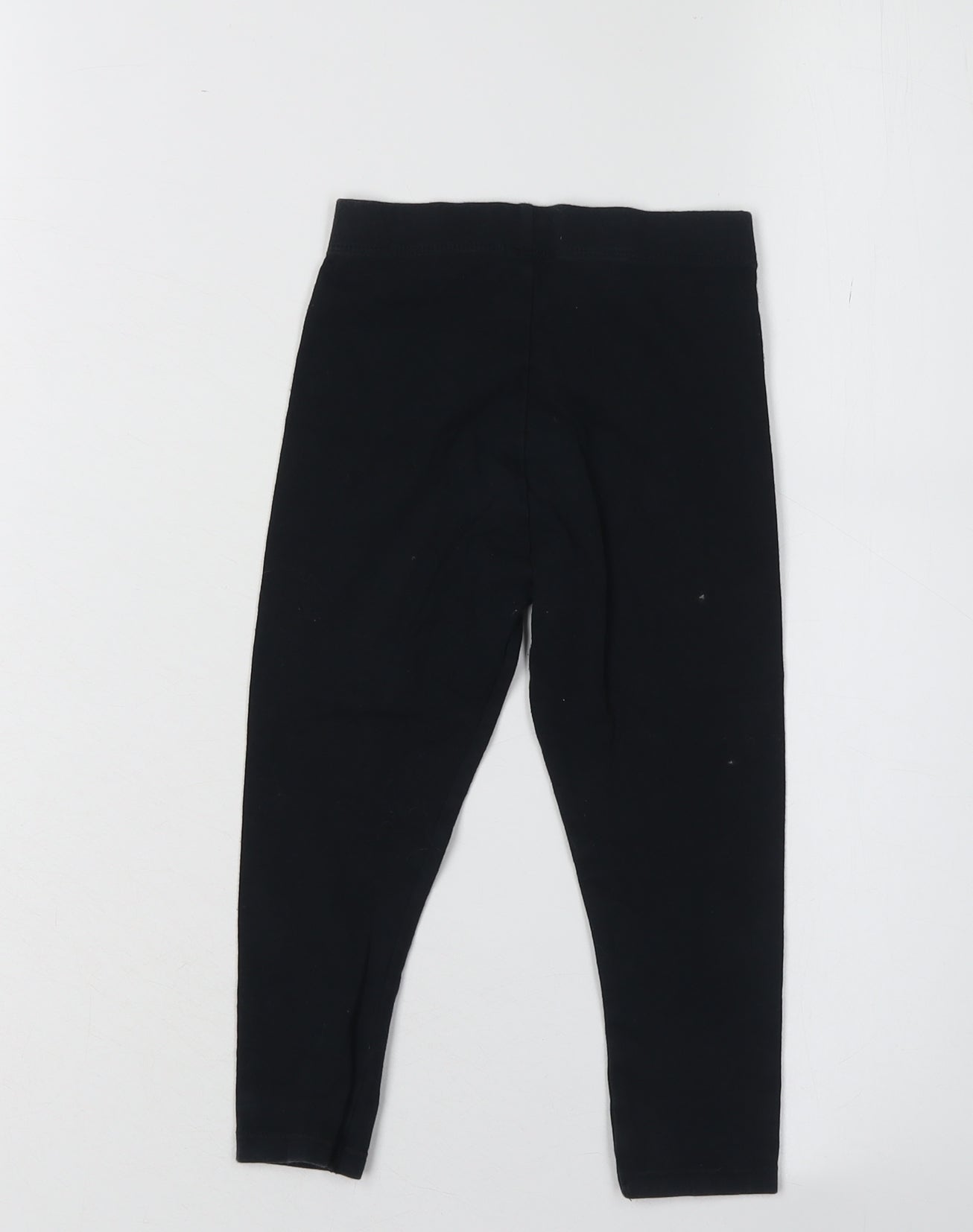 George Girls Black Minnie Mouse Leggings 2-3 Years