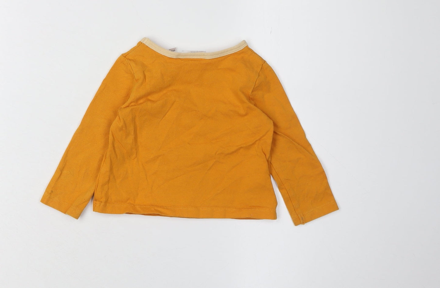Disney Unisex Baby Orange Tigger Long Sleeve T-Shirt 6-9M
