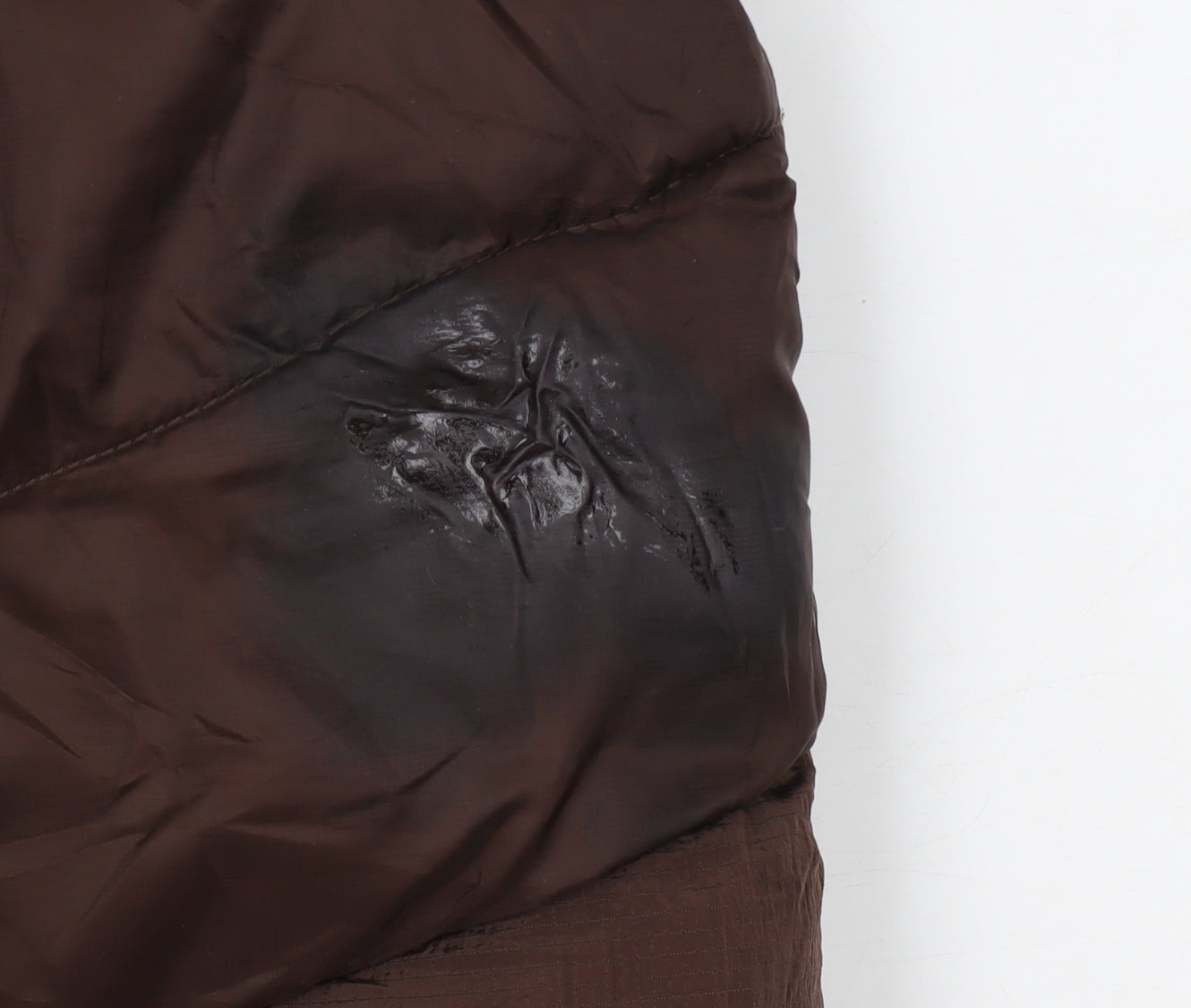 River Island Boys Brown Puffer Jacket, 2-3 Years, Hooded