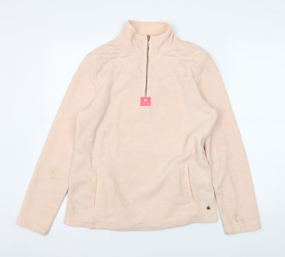 New England Women's Beige Pullover Sweatshirt Size 12