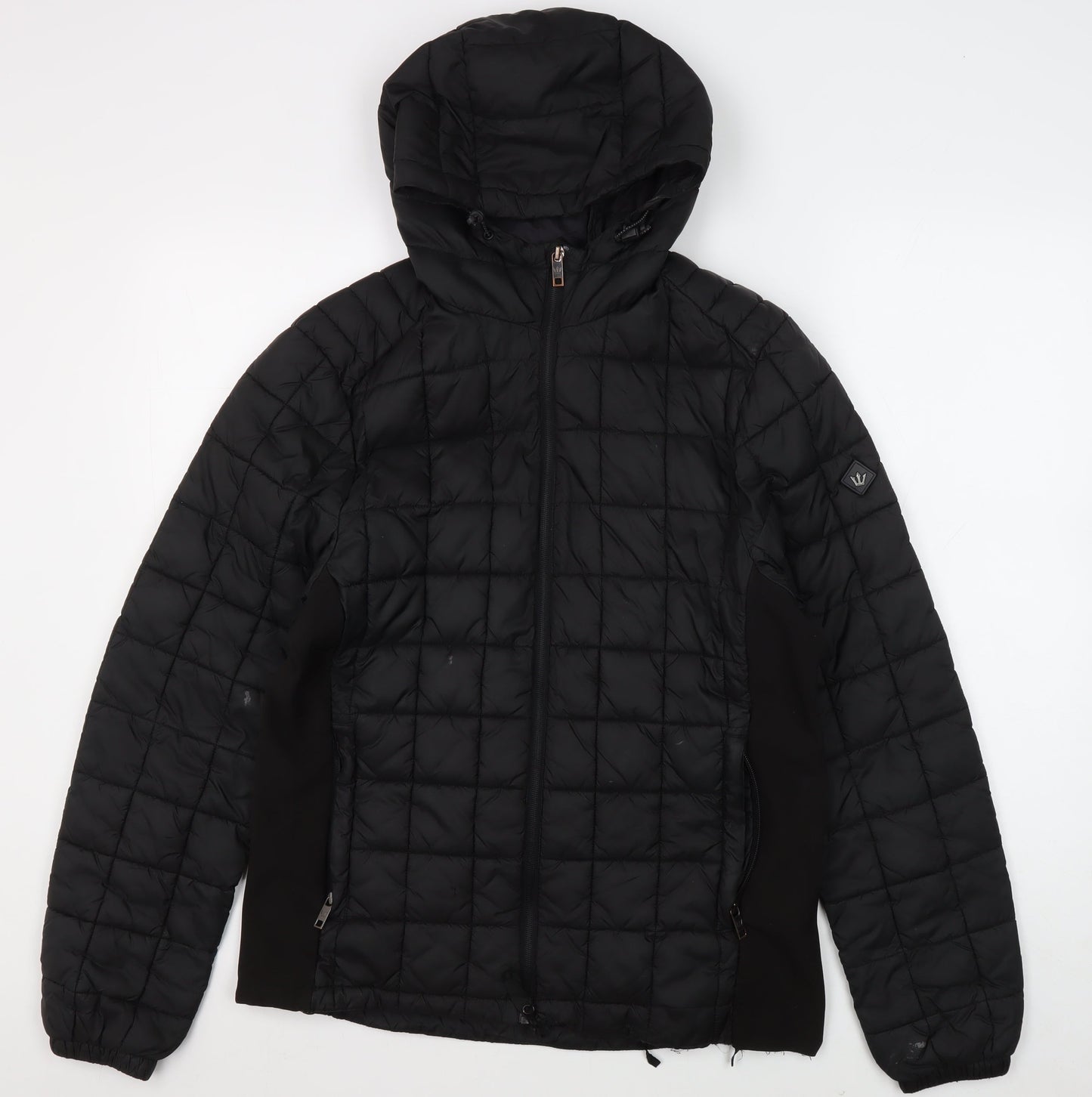 Womens UK Size S NEXT Black Puffer Jacket