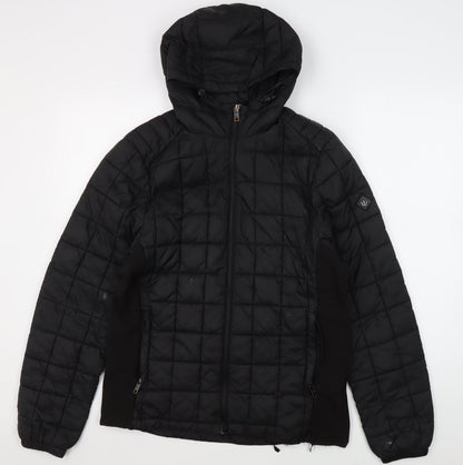 Womens UK Size S NEXT Black Puffer Jacket