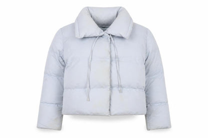Womens UK Size 12 In the Style Grey Puffer Jacket