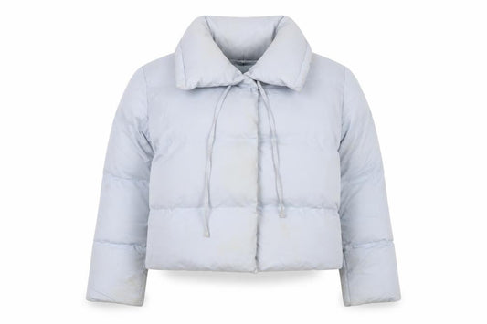 Womens UK Size 12 In the Style Grey Puffer Jacket