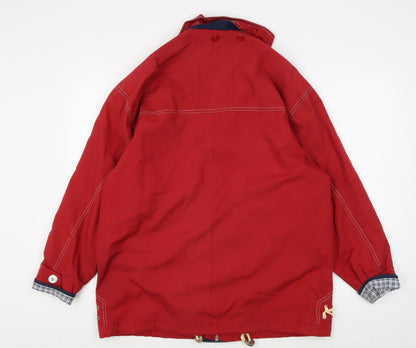 C&A Men's Red Basic Jacket, Size 36, Mid-Length