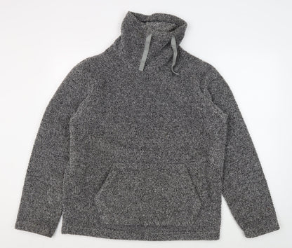 Mens UK Size M Marks and Spencer Grey Pullover Hoodie
