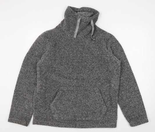 Mens UK Size M Marks and Spencer Grey Pullover Hoodie