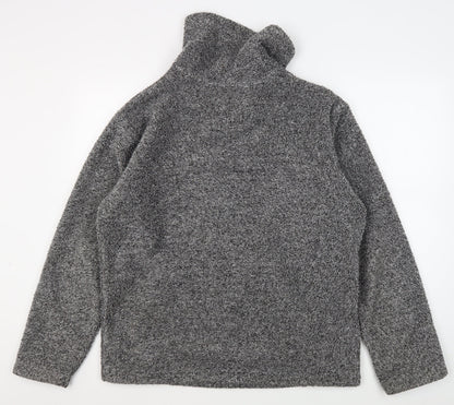 Mens UK Size M Marks and Spencer Grey Pullover Hoodie