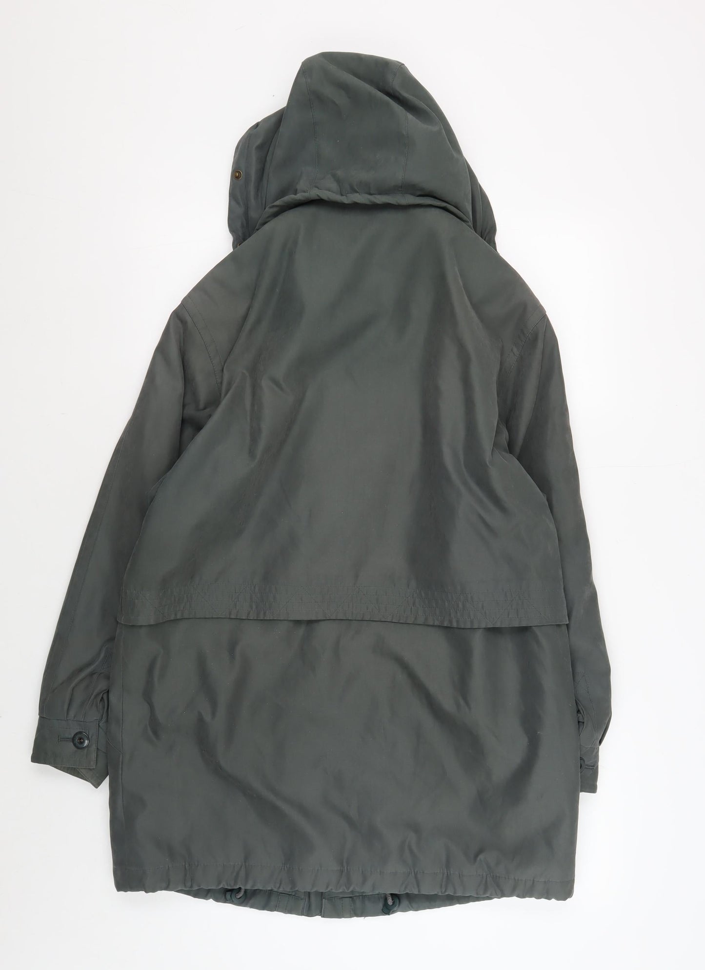 Womens UK Size S Dannimac Green Anorak Coat