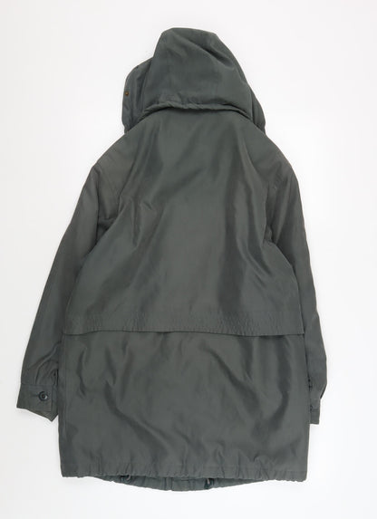 Womens UK Size S Dannimac Green Anorak Coat