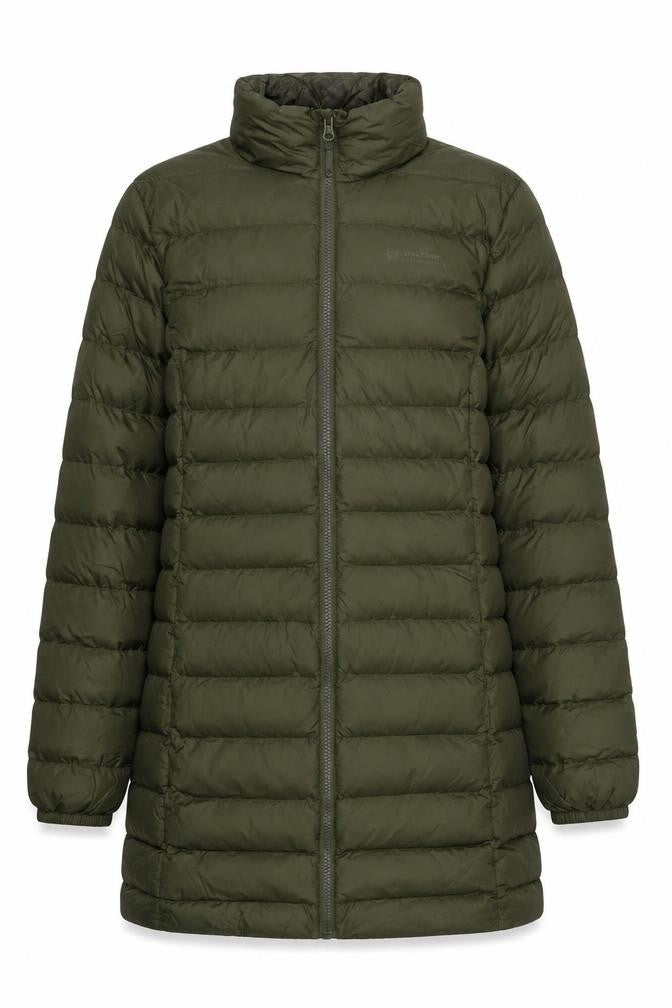 Womens UK Size 10 Mountain Warehouse Green Puffer Jacket