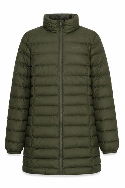 Womens UK Size 10 Mountain Warehouse Green Puffer Jacket