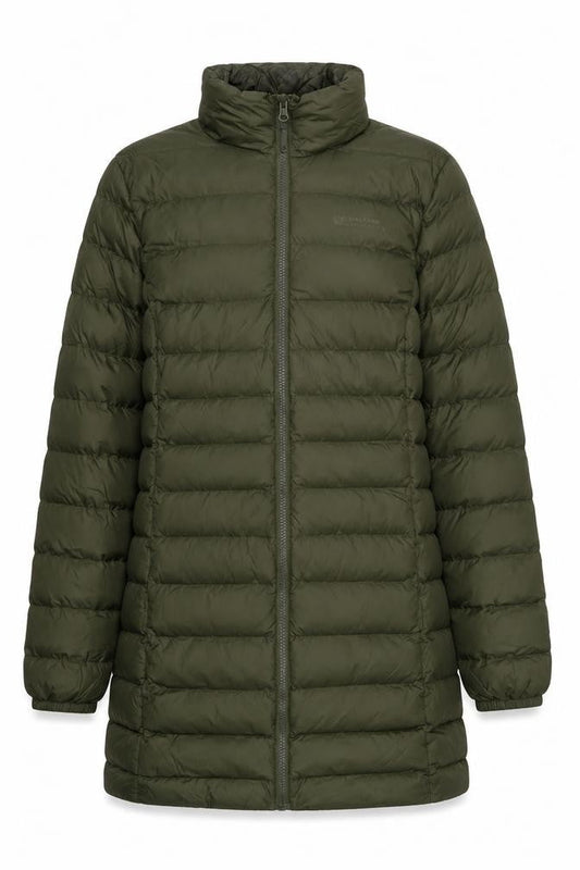 Womens UK Size 10 Mountain Warehouse Green Puffer Jacket