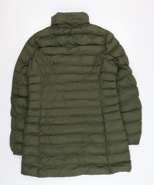 Mountain Warehouse Women's Green Puffer Jacket Size 10