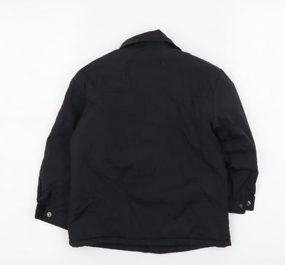 Next Boys Black Padded Basic Jacket Age 4