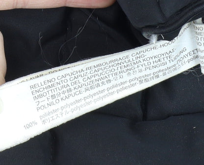 Womens UK Size S Stradivarius Black Puffer Jacket
