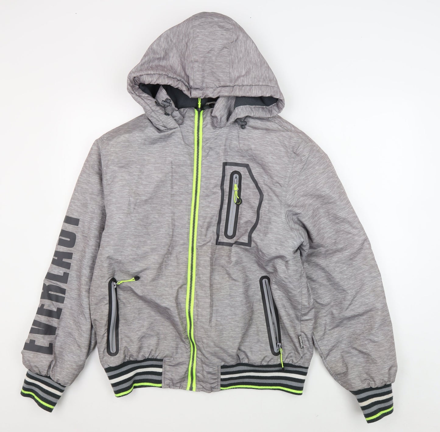 Mens UK Size M Everlast Grey Basic Jacket