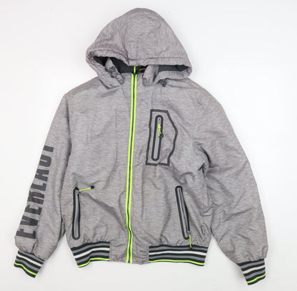 Mens UK Size M Everlast Grey Basic Jacket