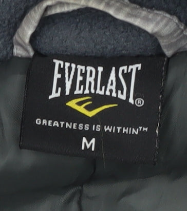 Mens UK Size M Everlast Grey Basic Jacket