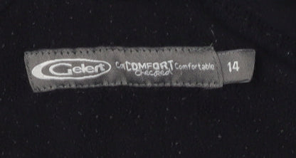 Unisex Adults UK Size 14 Gelert Black Basic Jacket