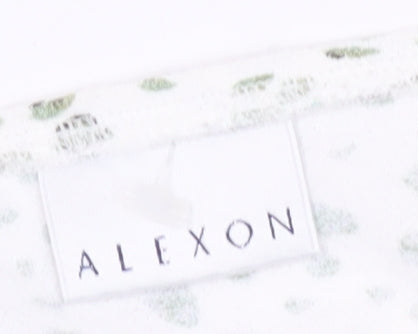 Alexon Women's White Animal Print T-Shirt Size 16/18