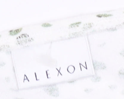 Alexon Women's White Animal Print T-Shirt Size 16/18