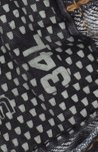 Fenchurch Men's Black 34 Straight Fit Denim Jeans