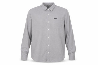 Firetrap Men's Grey Button-Up Shirt, M, Casual Style