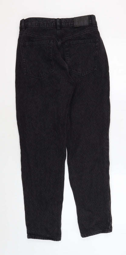Pull & Bear Women's Black Straight Jeans Size 10