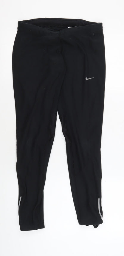 Nike Women’s Black Jogger Trousers, M, Reflective