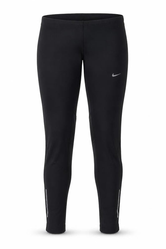 Womens UK Size M Nike Regular Fit Jogger Black Trousers
