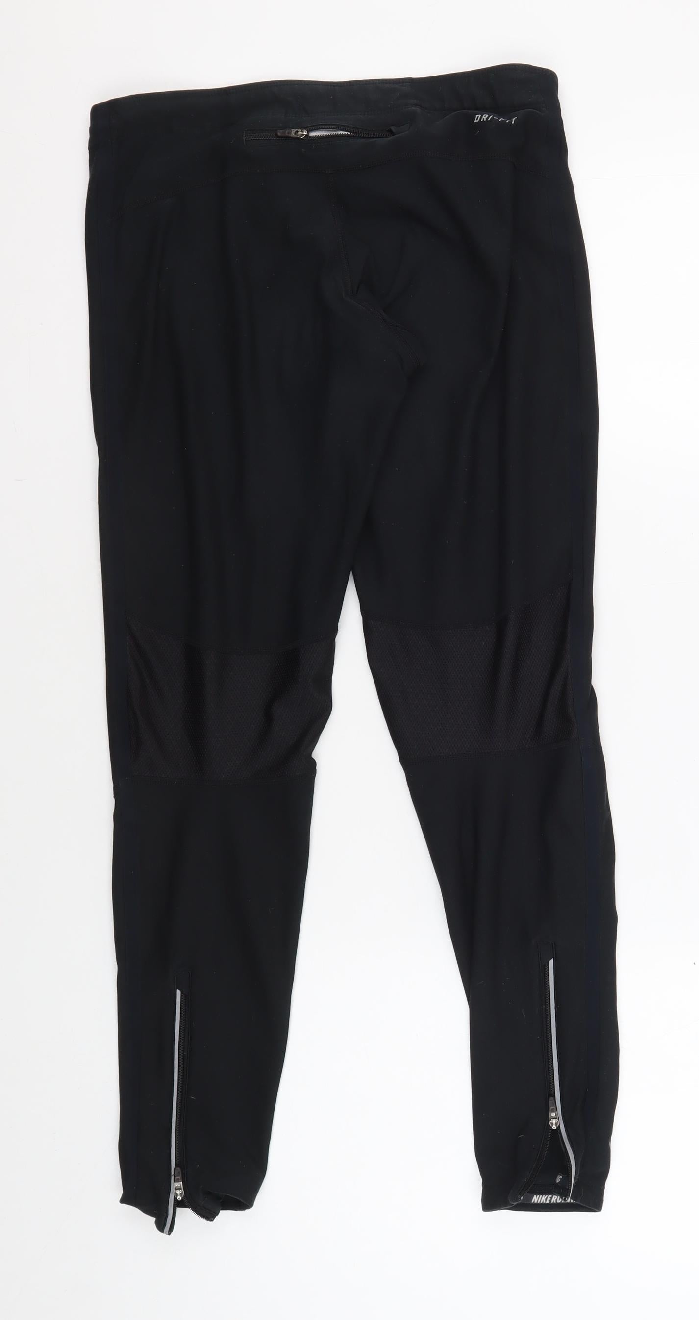 Nike Women’s Black Jogger Trousers, M, Reflective