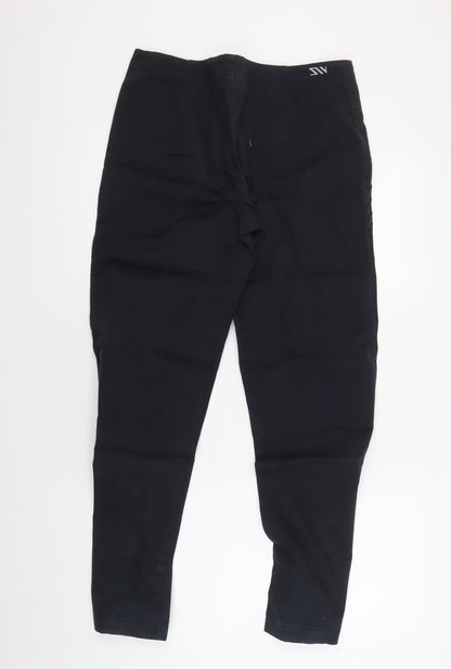 Adidas Men's Black Jogger Trousers, Size M, Gym Wear