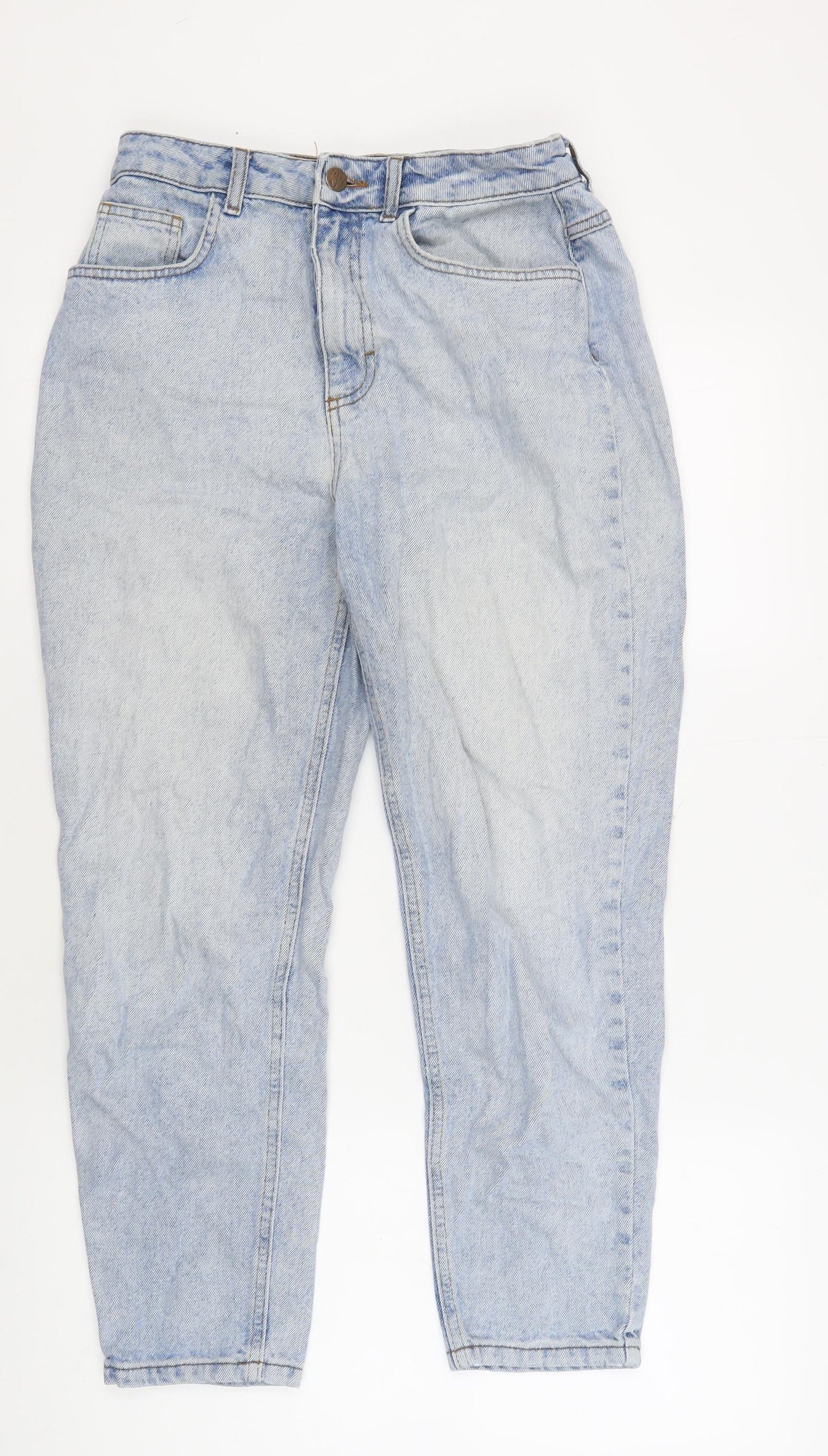 Reclaimed Vintage Women's Blue Mom Jeans, Size M, Relaxed Fit