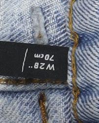 Reclaimed Vintage Women's Blue Mom Jeans, Size M, Relaxed Fit