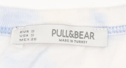 Womens UK Size S Pull&Bear Multicoloured  T-Shirt