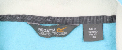 Regatta Women's Blue Pullover High Neck Sweatshirt Size 14