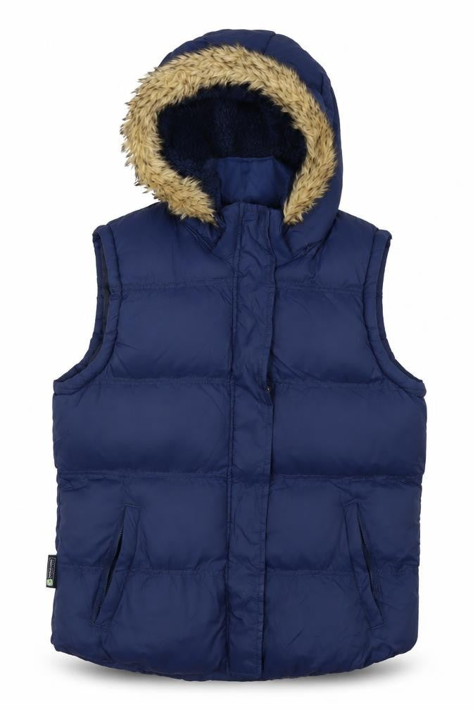 Unisex Adults UK Size 14 Mountain Essentials Blue Puffer Jacket