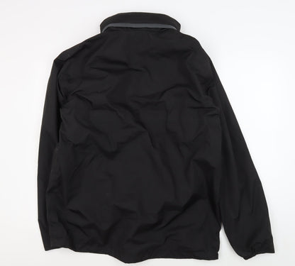 Mens UK Size M Free Trail Black Basic Jacket