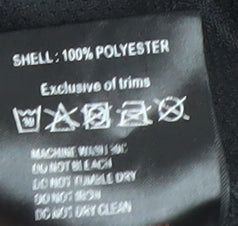 All Terrain Unisex Black Hooded Jacket 16 Plus Outdoor