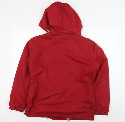 Womens UK Size 10 Target Dry Red Rain Coat