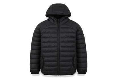 TOG24 Boys Black Puffer Jacket Size 11 Lightweight Warm