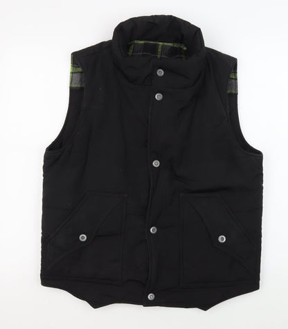 Mens UK Size XL East Pole Black Quilted Coat