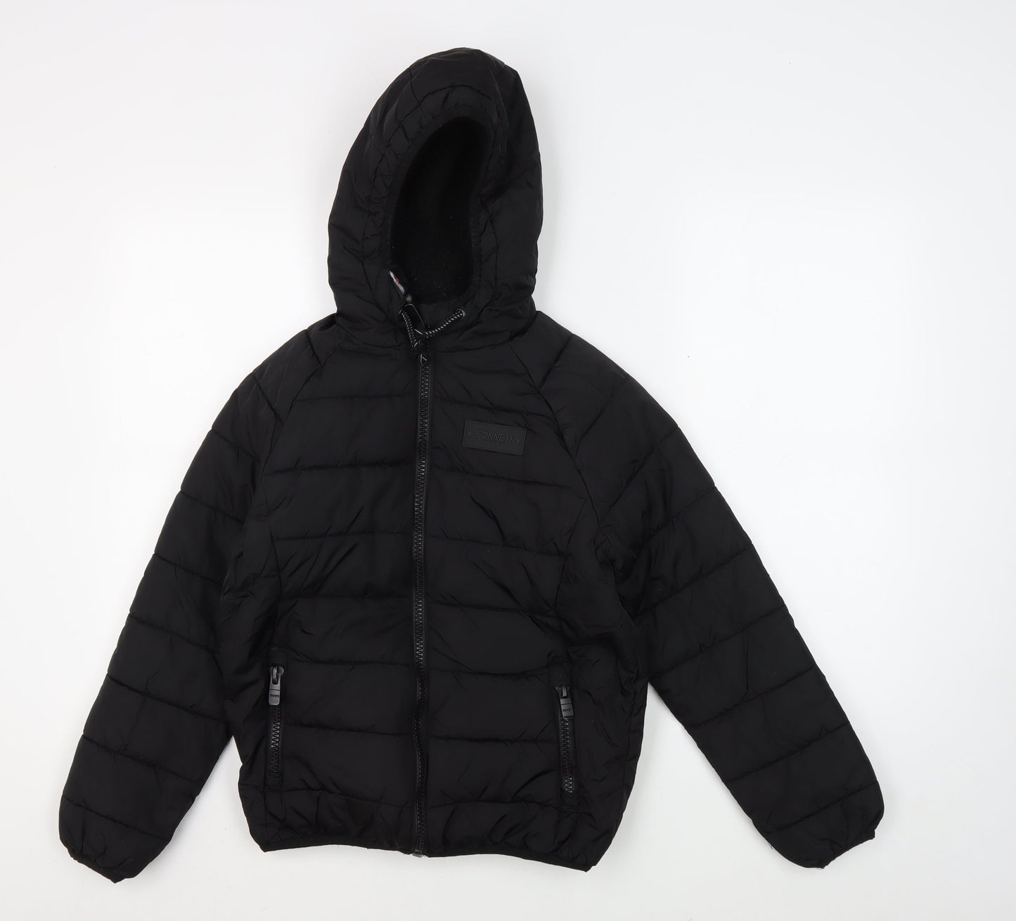 Sonneti Boys Black Puffer Jacket - 10-12 Years