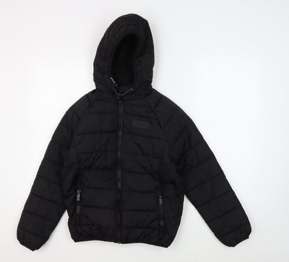 Sonneti Boys Black Puffer Jacket - 10-12 Years