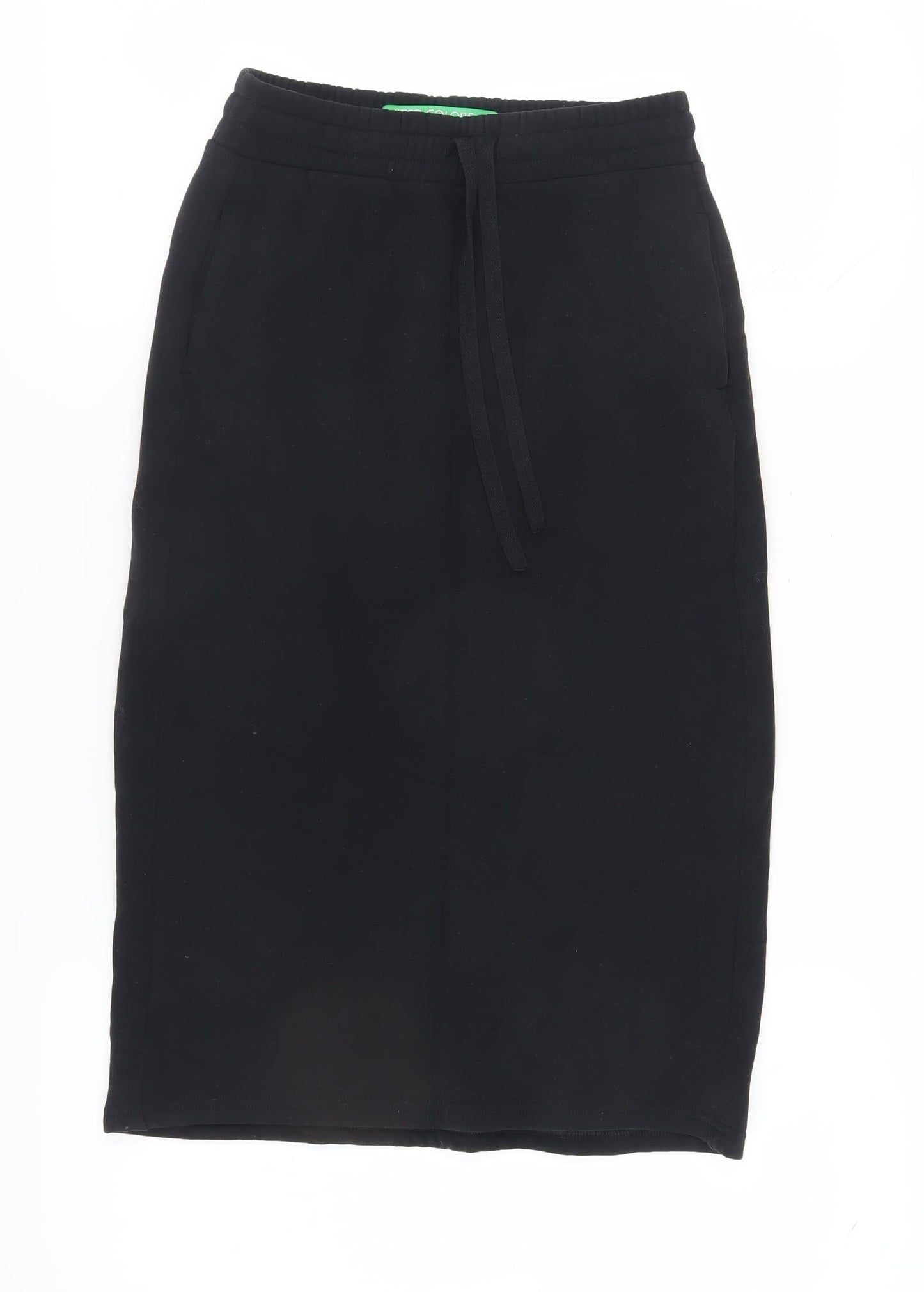 Womens UK Size XS United Colors of Benetton Straight & Pencil Jersey Skirt