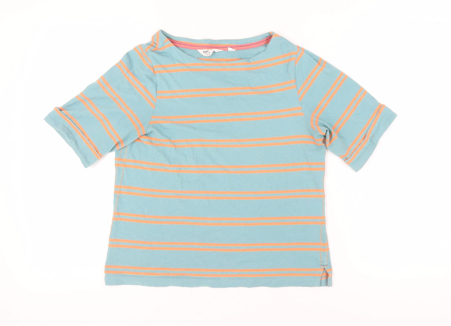 Womens UK Size 8 White Stuff Blue  T-Shirt