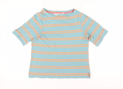 Womens UK Size 8 White Stuff Blue  T-Shirt