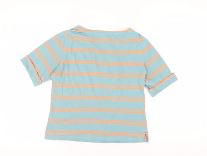 Womens UK Size 8 White Stuff Blue  T-Shirt